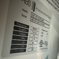 ABS Undercounter Refrigerator image 1